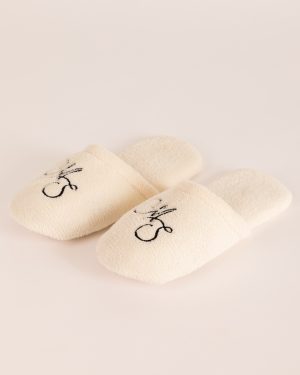 Pantufla de peluche fino
