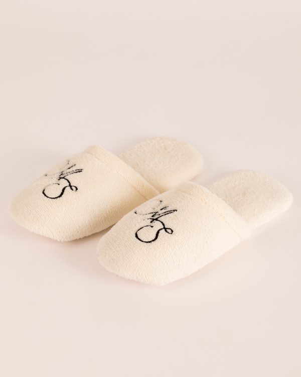 Pantufla de peluche fino
