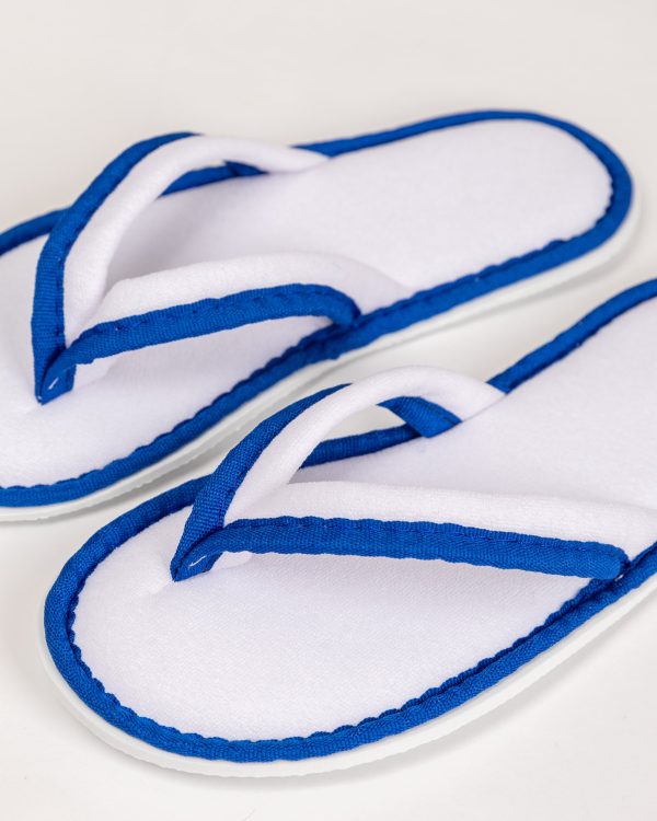 Pantufla flip flop toalla - Imagen 2