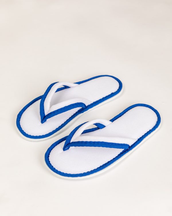 Pantufla flip flop toalla - Imagen 4