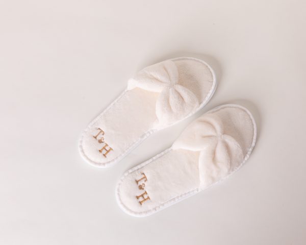 Pantufla moño de peluche fino - Imagen 4