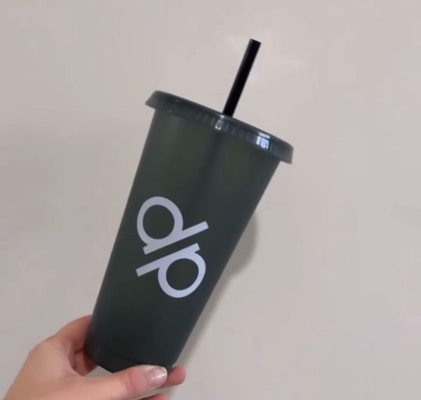 Vaso con Popote