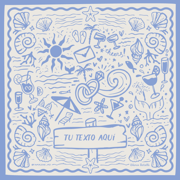 Pañuelo Espíritu del mar - Imagen 4