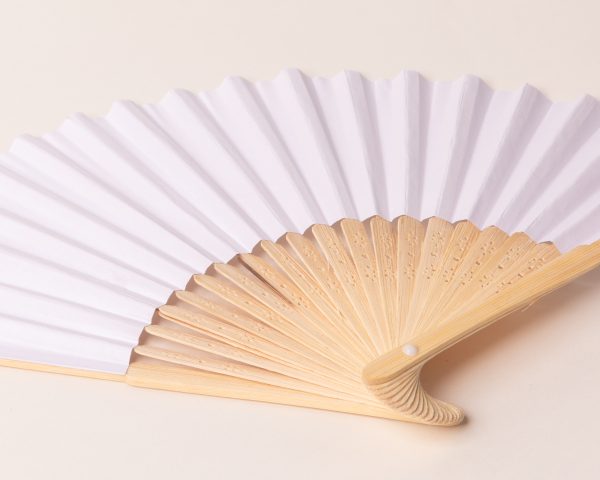 Abanico de Papel blanco - Imagen 6