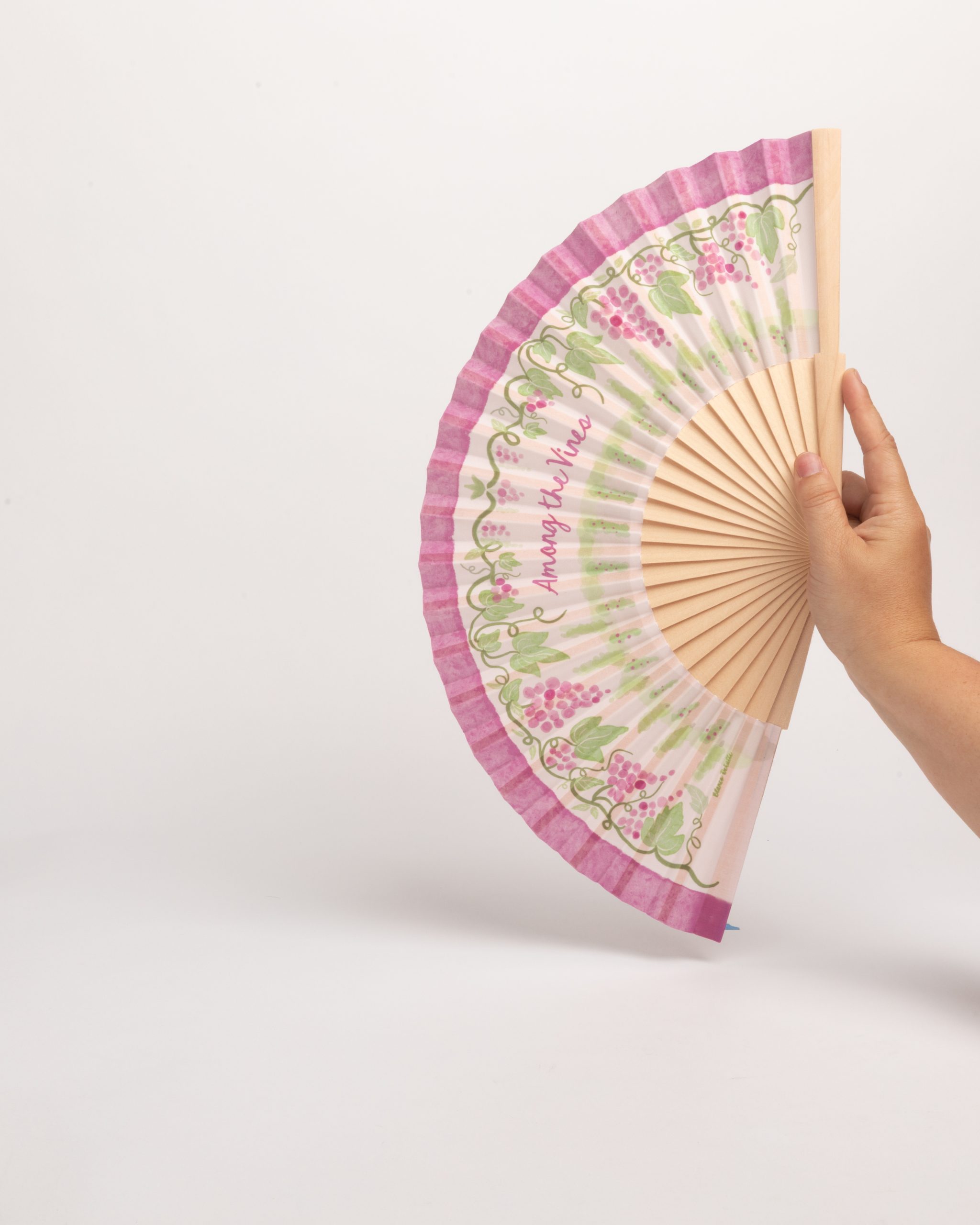 Abanico de Tela Ilustrado - Imagen 5